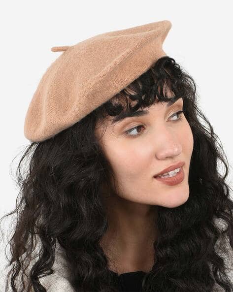 Buy Tan Caps Hats for Women by toniQ Online