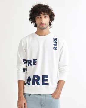 rare rabbit Men Typographic Print Relaxed Fit Sweatshirt-picture-15