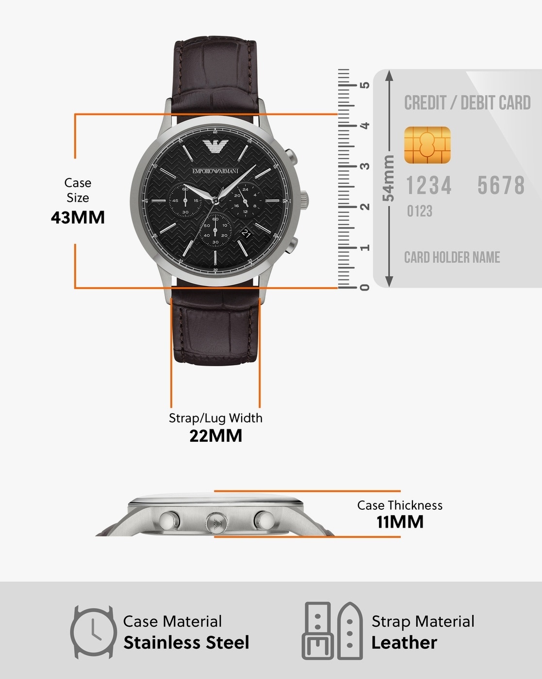 Buy Watches for Men by EMPORIO ARMANI Online Ajio