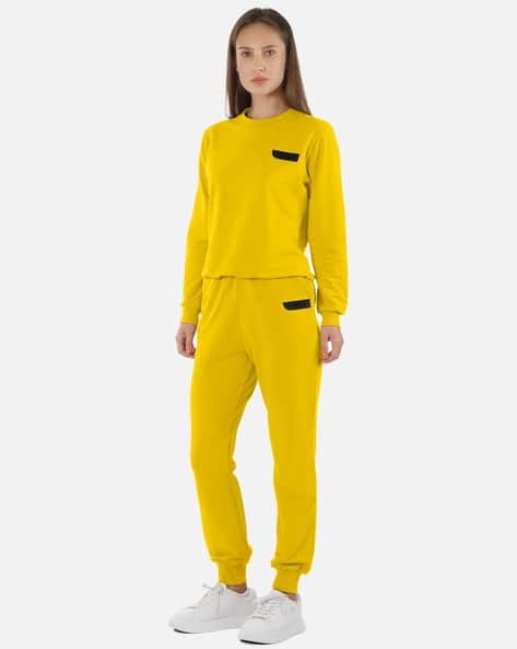 Women Regular Fit Crew-Neck Sweatshirt