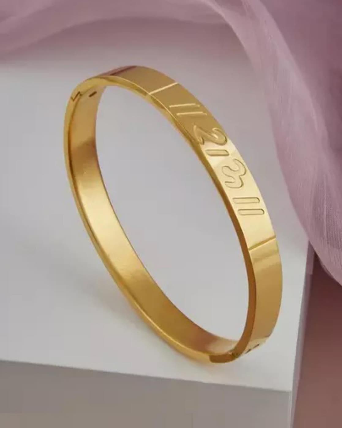 Micro Gold Plated with Diamond Premium Design Bracelet for Men -LB-014 –  Rudraksh Art Jewellery