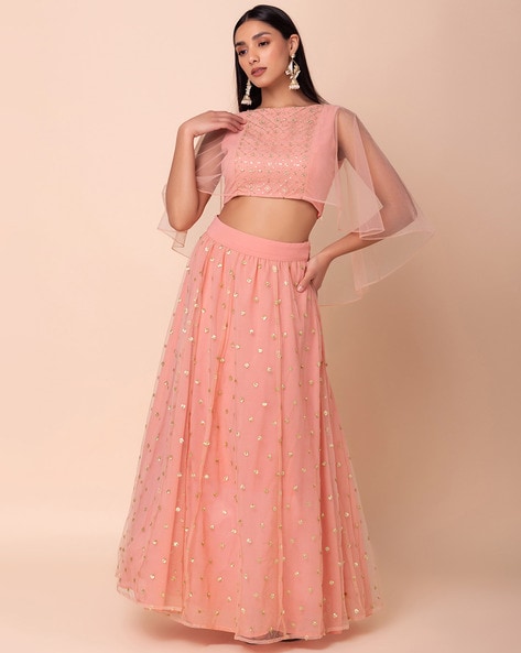 Shop Long Cape Lehenga for Women Online from India's Luxury Designers 2024