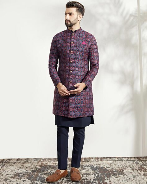 Colourful sherwani shop