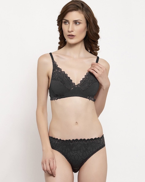 Ladies Polyester Black Lingerie, Size: 40/90 at Rs 500/piece in Jaipur