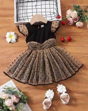 tior Girls Polka-Dot A-Line Dress-picture-53