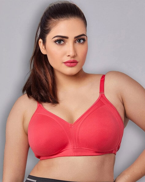 Damro Full Coverage Non Wired Non Padded Bra - Clothonics