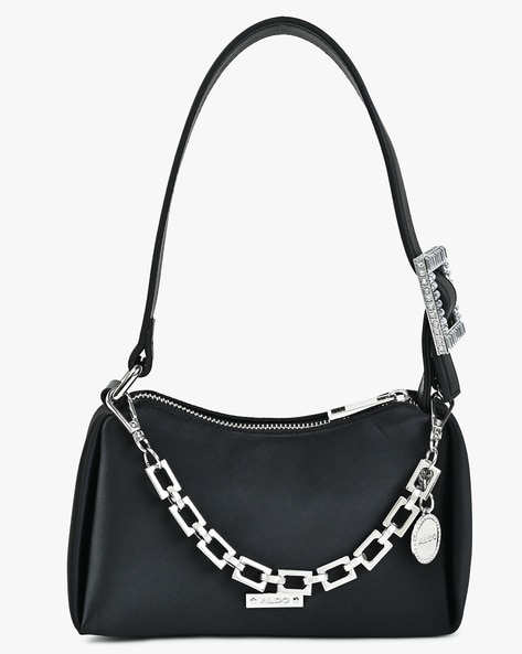 ALDO Black Shoulder Bag GANNONDRA001 Black - Price in India | Flipkart.com