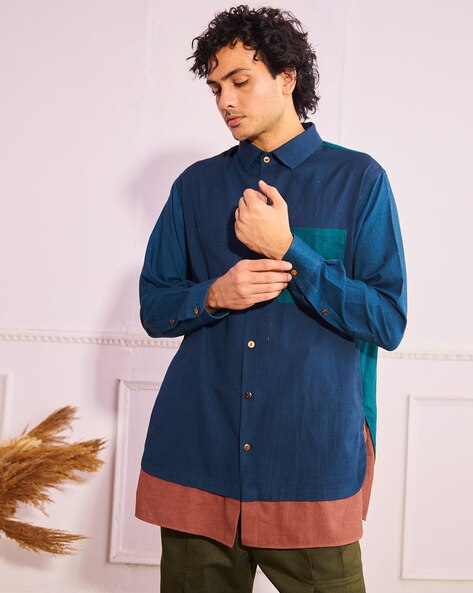 Buy Navy Blue Shirts for Men by Artless Online Ajio