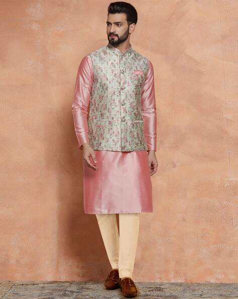 ROME - WHITE COTTON KURTA TROUSER