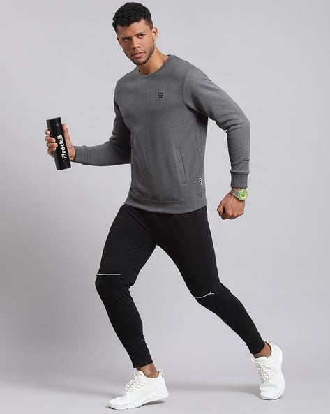 Buy Grey Sweatshirt Hoodies for Men by Online