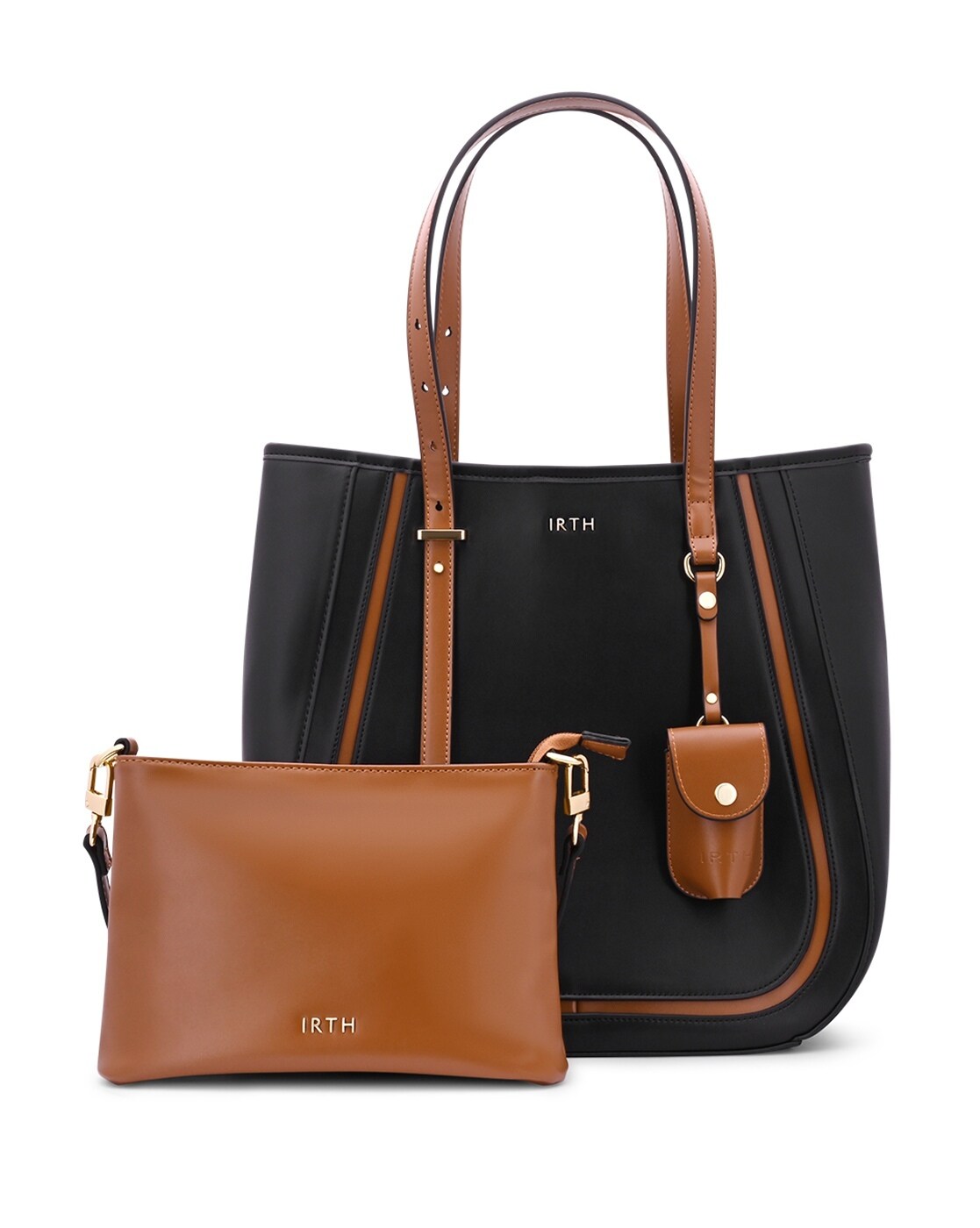 Buy Maroon Handbags for Women by IRTH Online | Ajio.com