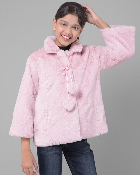 Faux fur jacket - Beige - Ladies | H&M IN-gemektower.com.vn