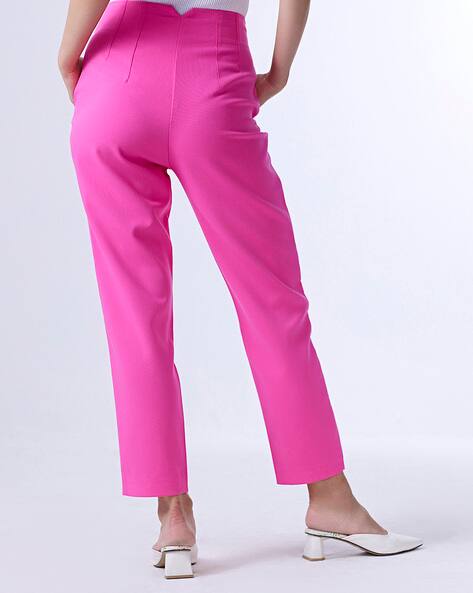 Buy Fuchsia Trousers \u0026 Pants for Women by Cover Story Online | Ajio.com