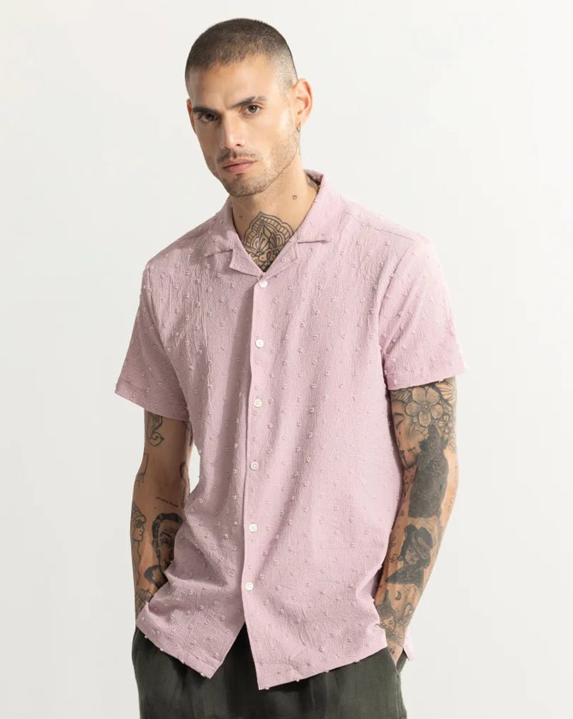 Buy Pink Shirts for Men by SNITCH Online