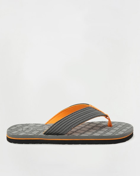 Men Open Toe Thong Strap Flip Flops