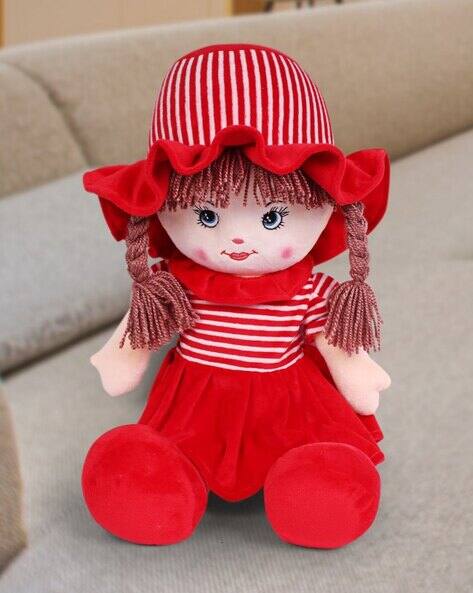 Buy Red Soft Toys for Toys & Baby Care by Dukiekooky Online | Ajio.com