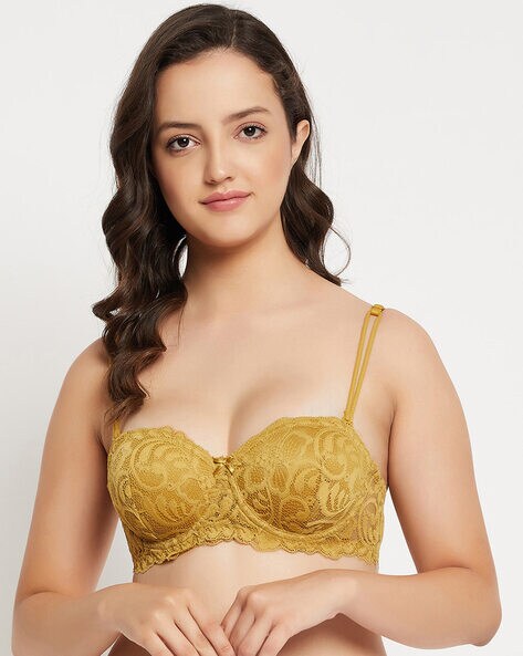 Clovia Women Balconette Lightly Padded Bra - Buy Clovia Women Balconette  Lightly Padded Bra Online at Best Prices in India