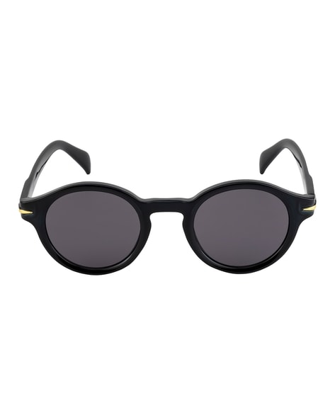 Dior Diorsuit Ri Round-frame Acetate And Silver-tone Sunglasses - Black |  Editorialist