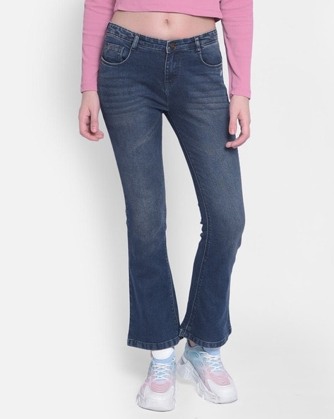Buy Blue Jeans & Jeggings for Women by Crimsoune club Online