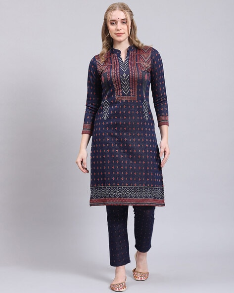 Lakshita Pine Green Straight Printed Rayon Kurta With Hand Embroidery  (6731, M) in Jaipur at best price by Kashana - Justdial