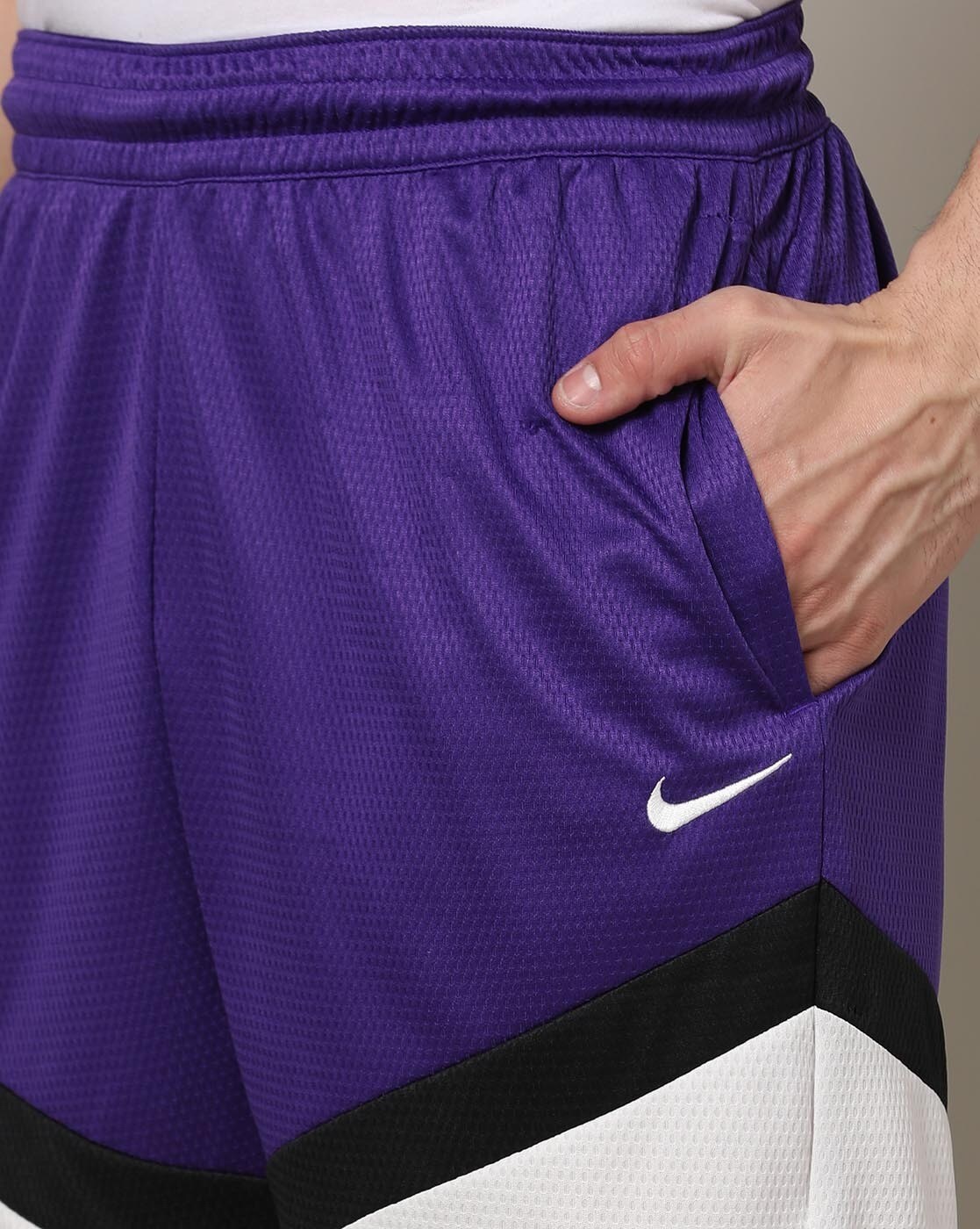 NWT Men's Purple Nike Basketball Padded Compression Shorts Size 3XL #A4