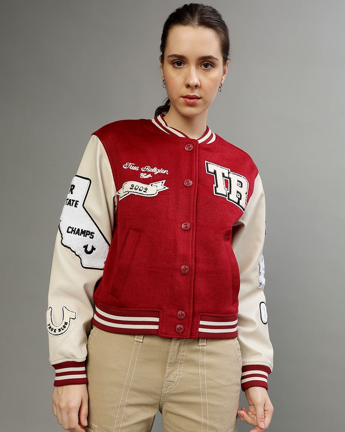 Buy Red Jackets for Women by TRUE RELIGION Online Ajio