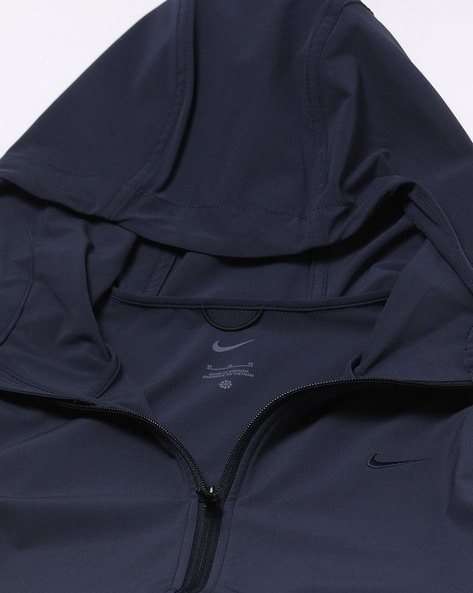 Nike blue cheap and black jacket