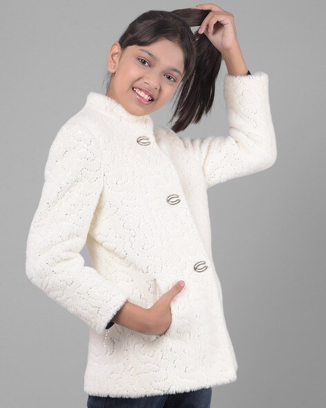 Girls hotsell white coat