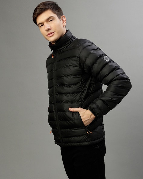 Redchief Rust Quilted Puffer Jacket for Men