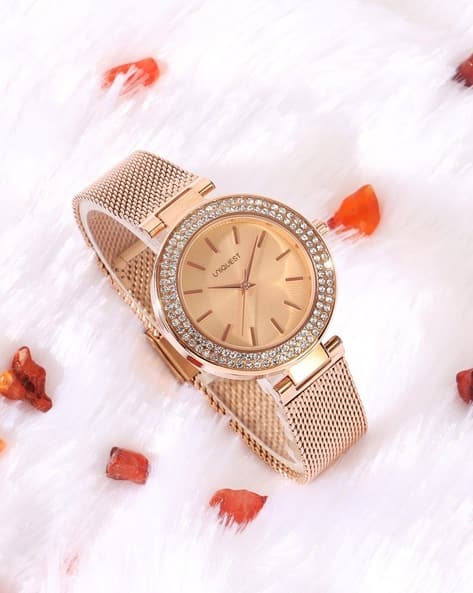 Buy Rose Gold-Toned Watches for Women by Uniquest Online