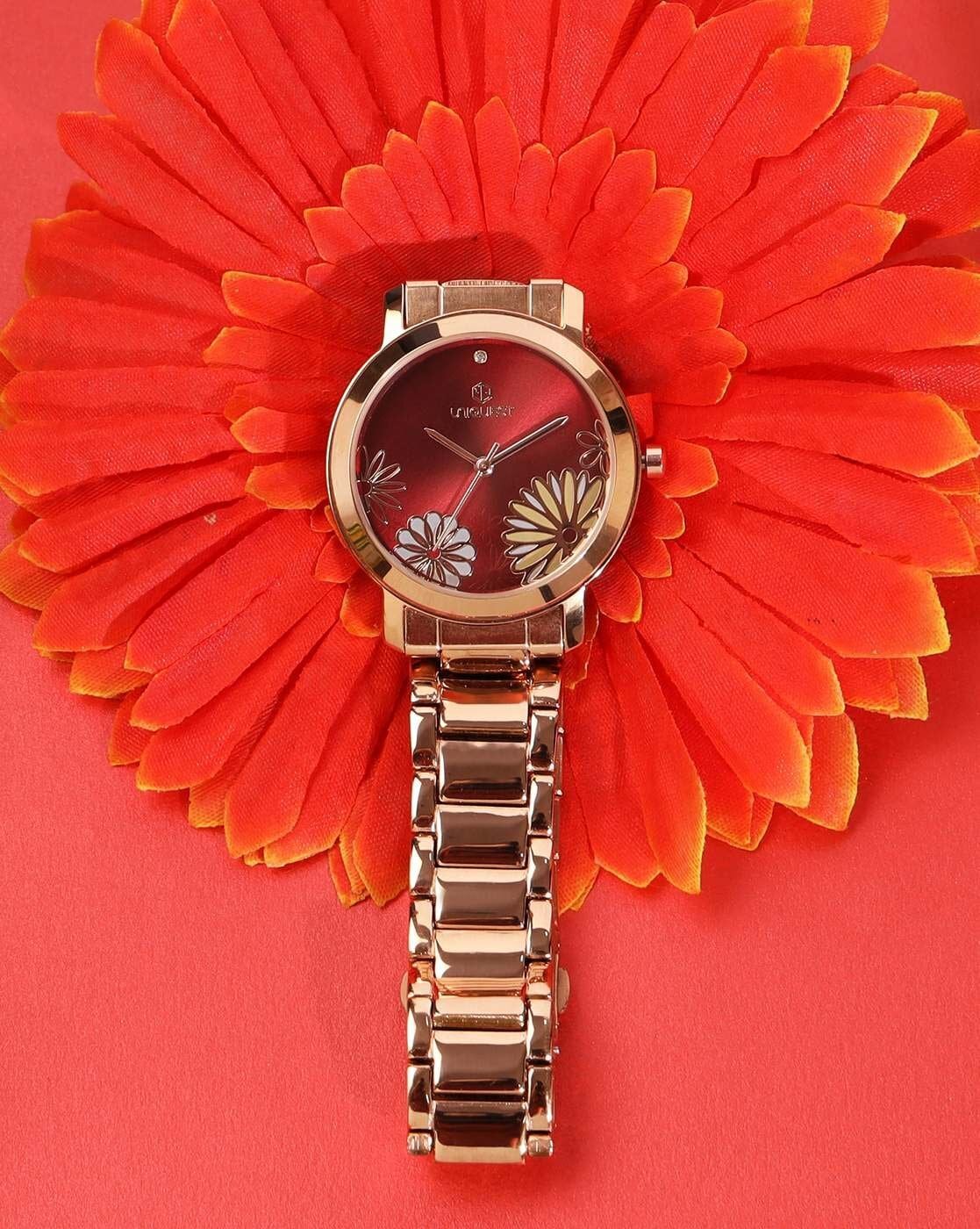 Buy Beautiful Vintage Hmt Kohinoor Maroon Dial Devanagari Numerals  Mechanical Hand Winding 17jewels Men's Wrist Watch Online in India - Etsy
