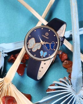 Blue Dial Analogue Fashion Watch For Women-image-18
