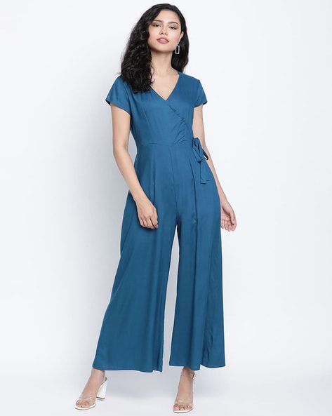 Buy Teal Jumpsuits &Playsuits for Women by Styli Online