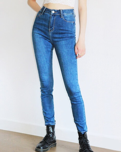 High Rise Skinny Jeans | Women's Denim | MILK MONEY