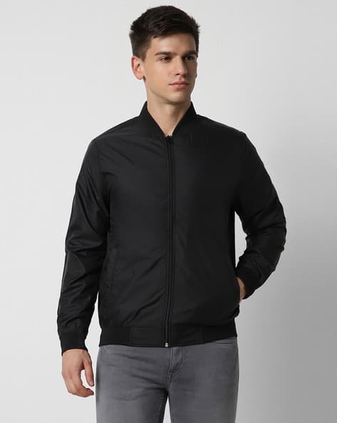 Buy Black Jackets & Coats for Men by VAN HEUSEN Online | Ajio.com
