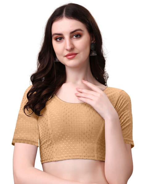 Buy Beige Blouses for Women by KIPZY Online