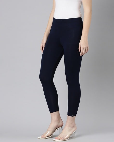 Pack of 2 Women Leggings with Elasticated Waist