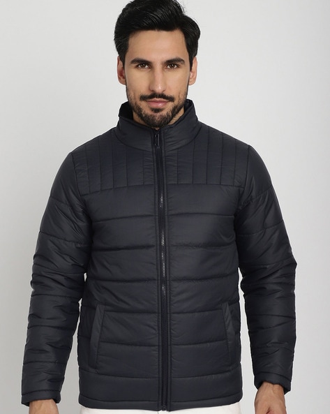 100% FEATHER FILL PUFFER JACKET - Black | ZARA United States