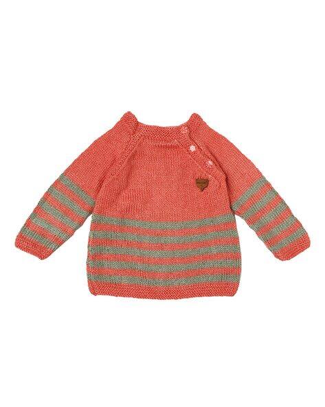 Buy Orange Sweaters Cardigans for Boys by ShilpShakti Online