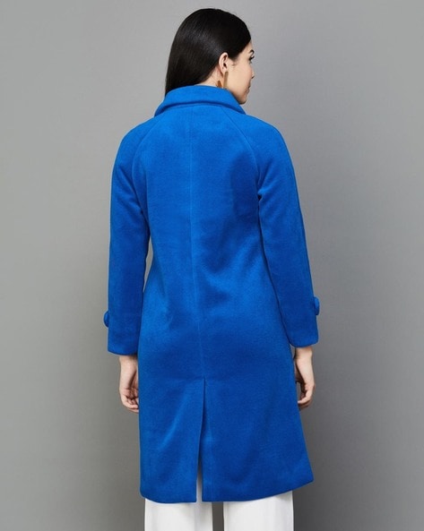 Bright hot sale blue peacoat