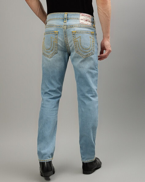 Classic Men's Ricky Super T Straight Leg Jeans by True Religion