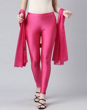 Buy Pink Leggings for Women by Twin Birds Online