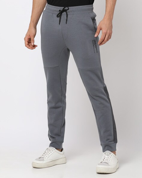 Price History of TEAMSPIRIT Men Placement Typographic Print Regular Fit Joggers