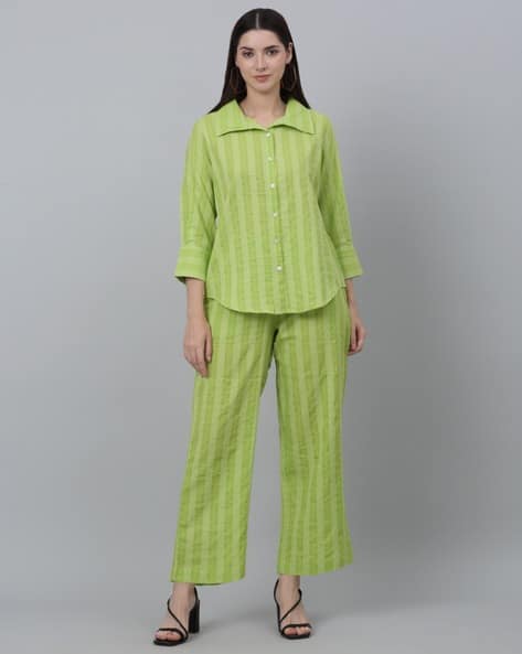 Buy Green Co-ord Sets for Women by Cantabil Online