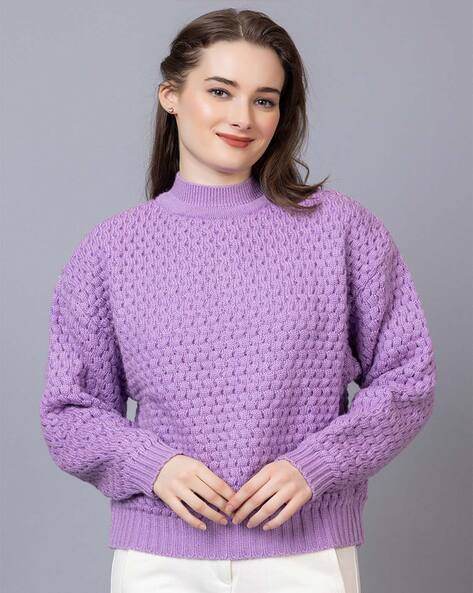 Light purple sweater on sale dress