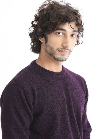 Buy Purple Sweaters Cardigans for Men by Rare Rabbit Online