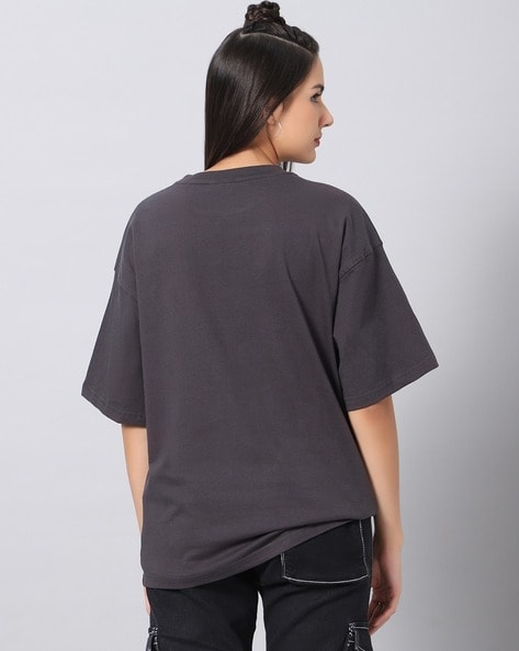 Buy Black Tshirts for Women by BESICK Online