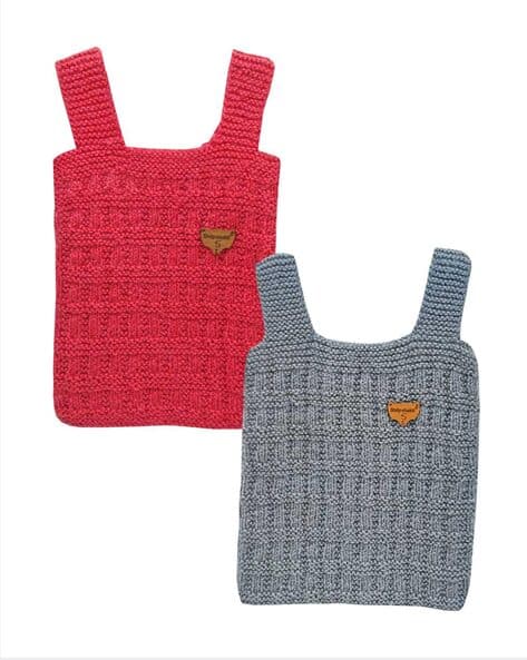 Buy Grey Pink Sweaters Cardigans for Boys by ShilpShakti