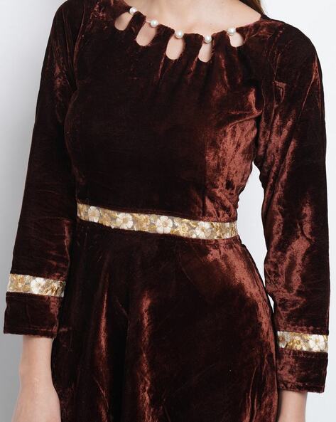 MNM Couture N0521 Velvet Square Neck Off Shoulder Long Dress