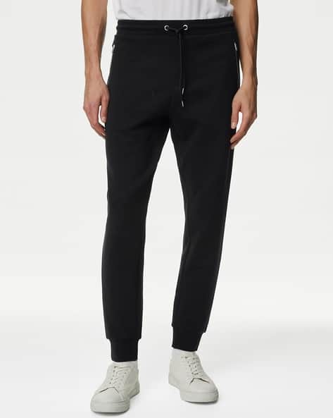 Buy Black Track Pants for Men by Marks Spencer Online